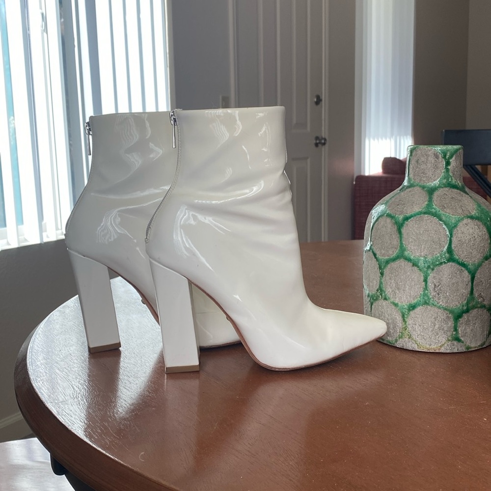 Raye White Sexy Boots